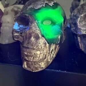 PRIVATE LISTING!!!! Volcano Agate Skull